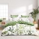 300 TC Noosa Palm Cotton Reversible Quilt Cover Sets by Renee Taylor 