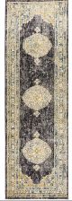 Century 955 Charcoal Runner by Rug Culture