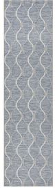 Terrace 5501 Blue Runner by Rug Culture