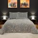 Stone Wash Gun Metal Coverlet Set by Classic Quilts