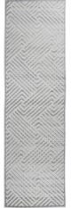 York Cindy Silver Runner by Rug Culture