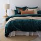 Emerson Quilt Cover Set by Bambury