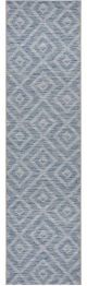 Terrace 5504 Blue Runner by Rug Culture 