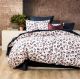 175 GSM Egyptian cotton Flannelette Snow Leopard Quilt Cover set by Park Avenue 