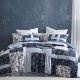 Kai Blue Quilt Cover Set by Logan and Mason