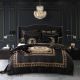 Massimo Black  Quilt Cover Set by Davinci