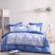 Hiromi Blue Quilt Cover Set by Logan and Mason