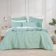 Cressida Sage Coverlet Set by Bianca