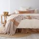 Lores Stone Quilt Cover Set by Bambury