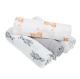 Safari Babes 4 Pack Muslin Swaddles by Aden and Anais