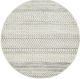 Chrome Harper Silver Round by Rug Culture 