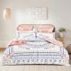 300 TC Kalina Cotton Reversible Quilt Cover Sets by Renee Taylor 