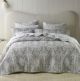 Leona White Bedspread Set by Bianca