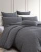 Urban Charcoal Quilt Cover Set by Private Collection