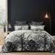 Boscage Black Coverlet Set by Bianca