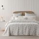 Amelia Stone Bedspread Set by Bianca