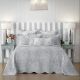 Florence Grey Bedspread Set by Bianca